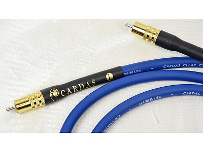 CARDAS AUDIO CLEAR CYGNUS INTERCONNECT RCA RCA 1 MT X 2