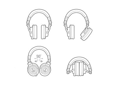 AUDIO TECHNICA ATH-M50X