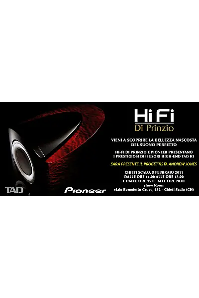 PRESENTATION PIONEER TAD R1