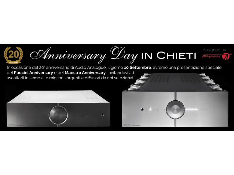 Presentazione nuovi prodotti Audio Analogue 10 set