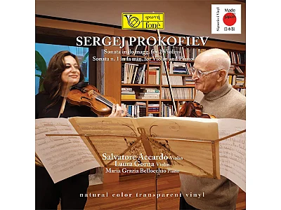 Fon&eacute; SERGEJ PROKOFIEV - SONATA IN DO MAGG. FOR 2 VIOLINS - SONATA N.1 IN FA MIN. FOR VIOLIN AND PIANO