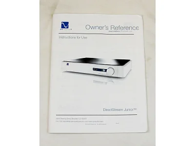 PS AUDIO DIRECTSTREAM JR PS AUDIO DIRECTSTREAM JR