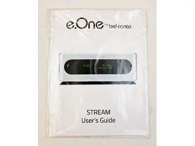 BEL CANTO E-ONE STREAM BEL CANTO E-ONE STREAM
