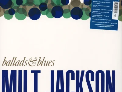 Sound and Music MILT JACKSON: BALLADS & BLUES