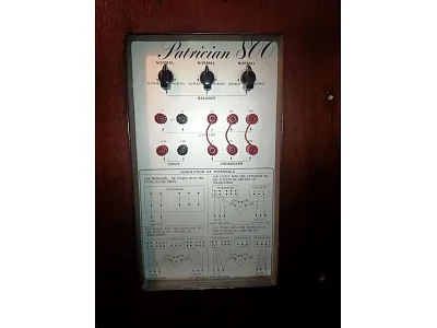 ELECTROVOICE PATRICIAN 800 ELECTROVOICE PATRICIAN 800
