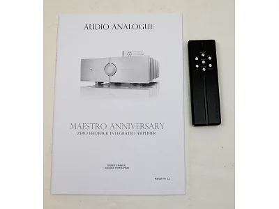 AUDIO ANALOGUE MAESTRO ANNIVERSARY AUDIO ANALOGUE MAESTRO ANNIVERSARY
