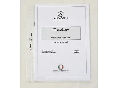 AUDIOZEN AEDO AUDIOZEN AEDO